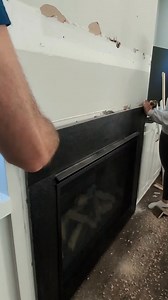 The stone veneer fireplace is done!! This one was definitely a labor of love, but worth it in the end! All the details (including the price) can be found here: https://pineandpoplar.com/diy-stone-veneer-fireplace/ #diyfireplace #diyfireplacemakeover #stonefireplace #diyhome #diyhomeimprovement #diyhomeprojects #diyhomerenovation #diyhomeideas | Pine and Poplar