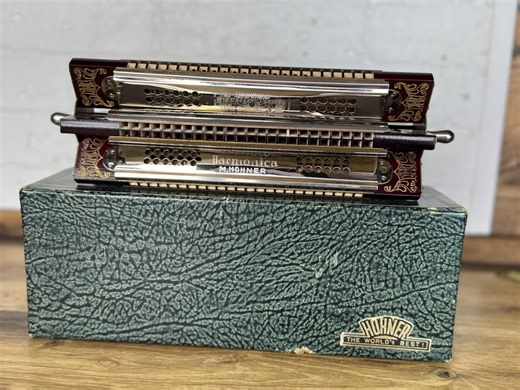 Vintage Hohner Kreuzwender Harmonica Tremelo - Etsy UK