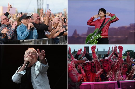 31 stunning photos as Simple Minds and Texas thrill crowds at Lytham Festival 2025