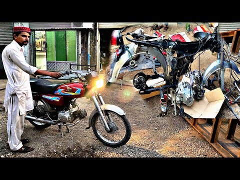 Restoration Honda CD70 Old Model Convert Into 2025 Model || Motorcycle Restoration