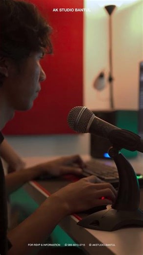 Vocal recording ✨ #AKStudioBantul