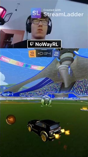 When the servers help you win in Rocket League!