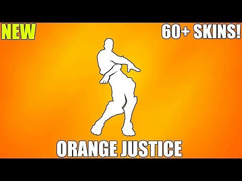FORTNITE ORANGE JUSTICE EMOTE (1 HOUR)