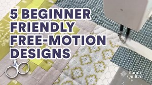 Kim is heading back to the Around the Block quilt to show you some designs (swirly feathers, ribbon candy, wavy lines, zigzags, and wishbones) that are perfect for beginning quilters to try out. Join us as she and Kristina give you some much-needed tips for your free-motion quilting experience. If you’re interested in getting a longarm you can find them at your nearest HQ retailer: https://handiquilter.com/locations Or purchase online: https://handiquilter.com/ ►Be sure to like and subscribe to 