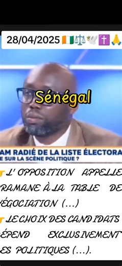 9.4K views · 57 reactions | L' OPÉRATION IVOIRIENNE  À LA #TABLE DE #NÉGOCIATION (...) LE #CHOIX DES CANDIDATS DÉPEND EXCLUSIVEMENT DES PARTIS POLITIQUES ET NON DE DRAMANE (...) | Bi Gala Hardy Kouamé | Facebook