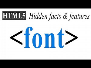 HTML Font Tag attributes color, size and face | (Hidden Facts) tutorials for beginners in Hindi