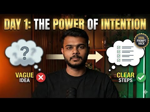 Stop Writing Prompts until you Watch This (The Intention Hack)