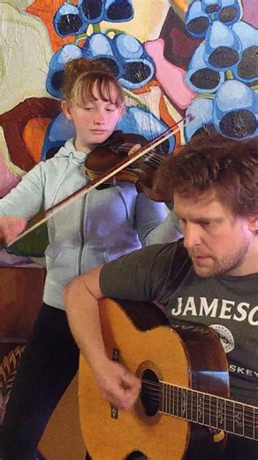 The Red Mammoth Fiddle Tune Violin and Guitar Cover "B" Section