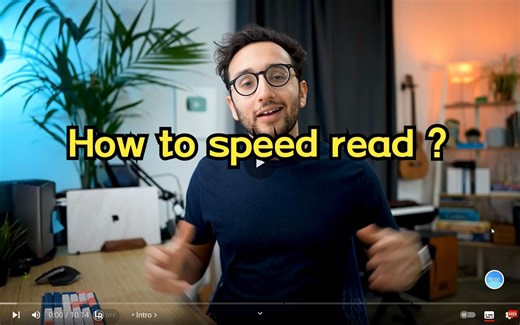 How to speed read