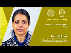 Module 37: Introduction to VARs