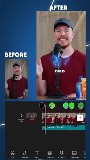 CAPCUT EDIT ✨ - [TALKING HEAD 🗣️] #contentmarketing #capcut #editing #talkinghead