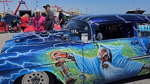 144K views · 3.9K reactions | "Father Time" waits for no one, fast Pro Street 55 Chevy #Samspace81 #classiccars #vintagecars | Samspace81 | Facebook