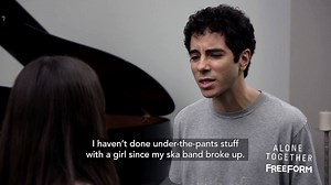 Benji Aflalo is dating catwoman! _ _ _ watch the series premiere of Alone Together now on http://freeform.com, on demand or hulu. http://bit.ly/2CzoSI0 | Alone Together