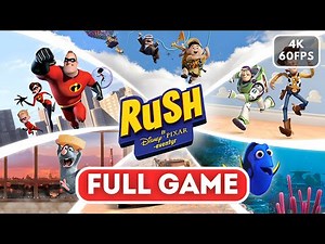 RUSH A DISNEY PIXAR ADVENTURE Gameplay Walkthrough FULL GAME【4K 60FPS】No Commentary