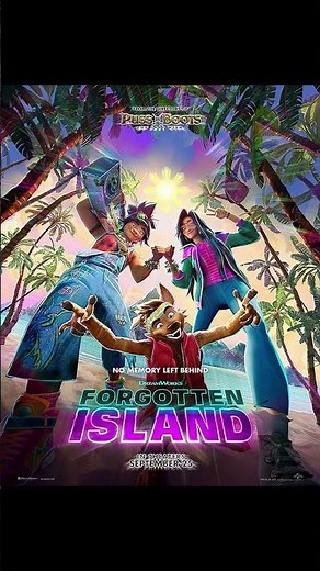 Forgotten Island (2026) Official Poster 🌴 | DreamWorks’ Next Big Animated Adventure?