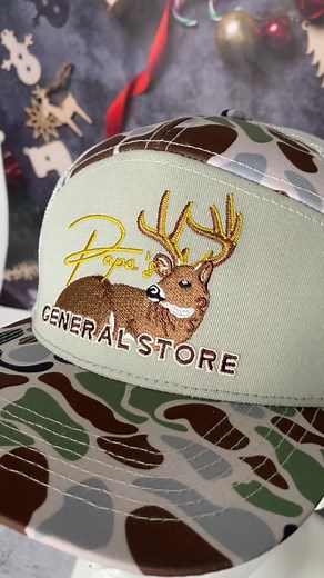 GS Trucker Hat #hat #embroidered #camo #westernfashion #usa