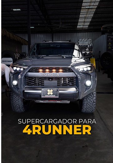 💥 Potenciamos esta Toyota 4Runner con un upgrade de alto nivel: ✅ Supercargador Magnuson para llevar el desempeño a otro nivel 🚀 ✅ Tubo Magnaflow, mejor sonido y flujo de escape 🔊🔥 ✅ Pedal Commander, respuesta inmediata al acelerador ⚡️ Un combo perfecto para quienes buscan potencia, reacción y un manejo más emocionante en cada ruta. #Ciclon4x4 #4Runner #MagnusonSupercharger #Magnaflow #PedalCommander