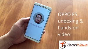 OPPO F5 unboxing and hands-on video | TechNave