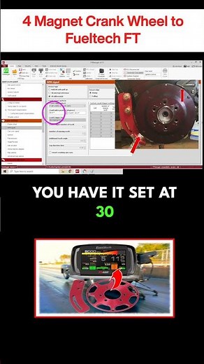 How to setup 4 Magnet Crank Trigger with FuelTech FT