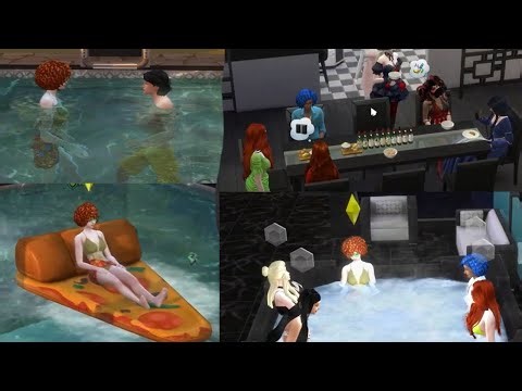 POOL PARTY| The Sims 4