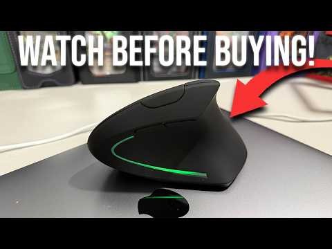 Ergonomic Vertical Wireless Mouse Review | Budget Ergo Mouse Test
