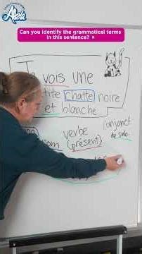 Spot The Parts of French Speech 👀