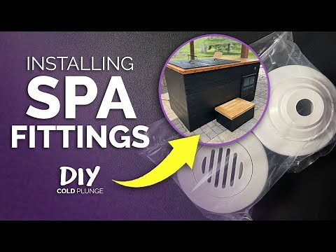 How to Install Spa Fittings on a DIY Cold Plunge | Tutorial for Stock Tanks and Luxury Cold Plunge