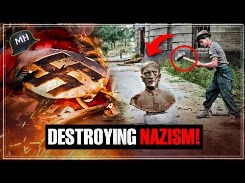 How did Germany become DE-NAZIFIED so QUICKLY after WWII?