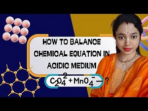 How To Balance A Redox Reaction class 11 in Acidic Medium KMnO4 & C2O42- in Acid