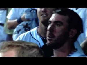 Greatest Voice Crack Ever at Detroit Tigers