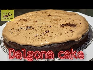 Dalgona Cake | 3 Ingredient Dalgona Cake