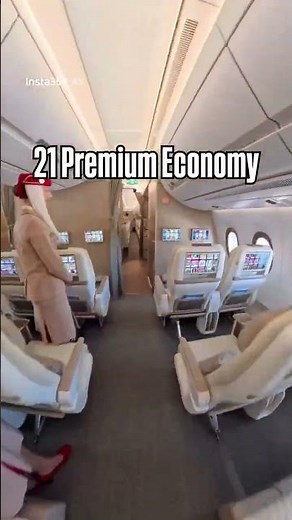 Inside the NEW Emirates Airbus A350-900 Cabin Tour! ✈️🇦🇪 #airplane #aviation #travel