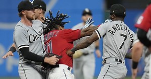 Brawl at the ballpark: Fight between José Ramírez, Tim Anderson leads to knockout, multiple ejections