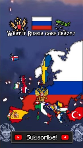 What if Russia goes crazy ☠️🇷🇺 ?#map #shorts #viral #subscribe #like #viralvideo #explore #like
