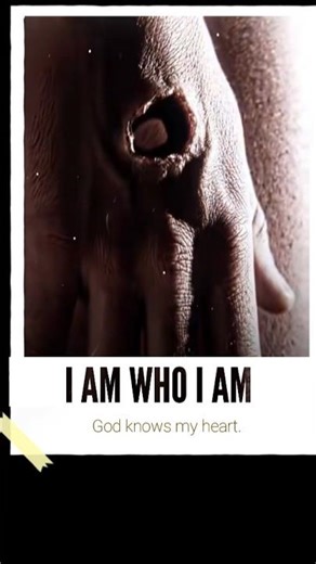 I Am Who I Am | God Knows My Heart ❤️✝️ #shorts #jesus #christian #jesuschrist #viral