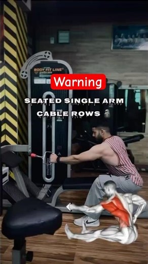Single arm cable row — the form mistake destroying your lat gains