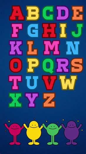 ABC Song | Peaceful ABC Stage | Bright & Colorful Letters