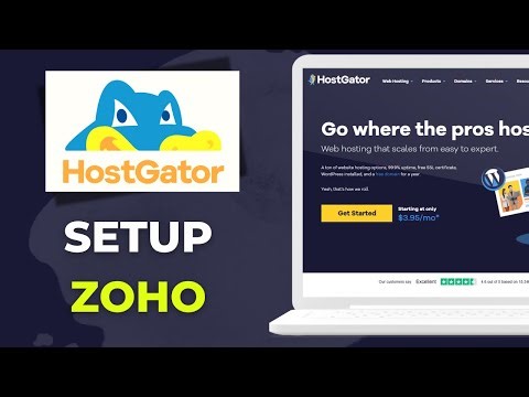 How To Setup Zoho Mail With HostGator Domain