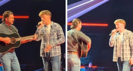 The Voice drops a new video of Riley Green and 19-year-old Joe Henley’s surprise My Way collab as fans beg for him to get a record deal - Spotlight Focus