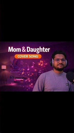 Amma ponnu paattu! Kanavellam Mother daughter version!! #covermusic #shortsfeed #shorts #singer