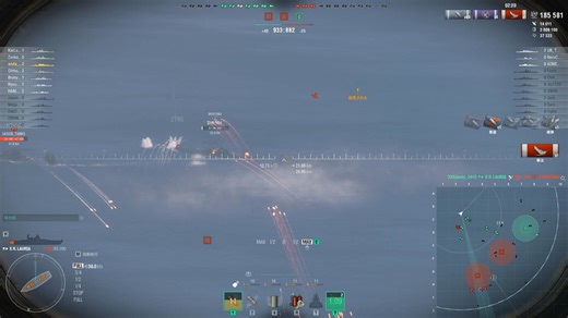 イタリア鋼鉄艦「R.LAURIA」で出撃するもクソ戦場に回され騒がしい日本兵