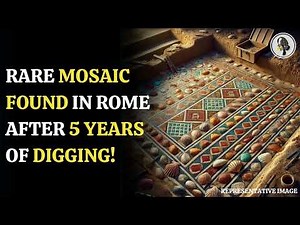 2,300-Year-Old Coral and Shell Mosaic Uncovered in Rome! | WION Podcast