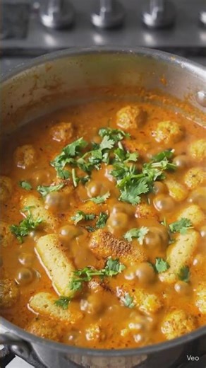 Dry gatta sabzi instead of gravy 👍