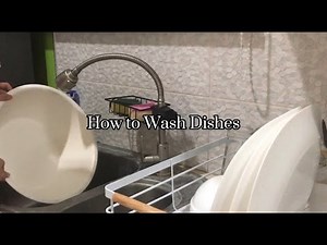 How to Wash Dishes (Step by Step) - A Grade 7 Activity in TLE