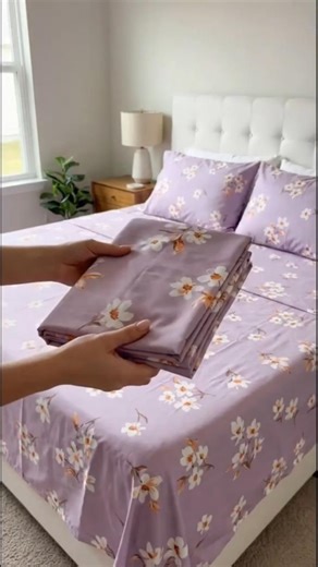 4-piece sheet set, super cheap, I'm in love! #sheets #shopee #shorts