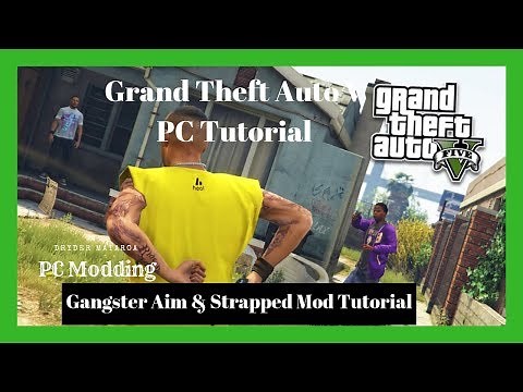 PC Tutorial: How To Install Gangster Aim & Strapped Animations Into Your GTAV Files #5