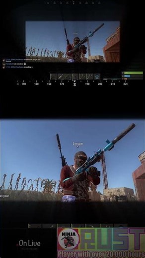 Rust Ninja Flank for an Easy Kill!