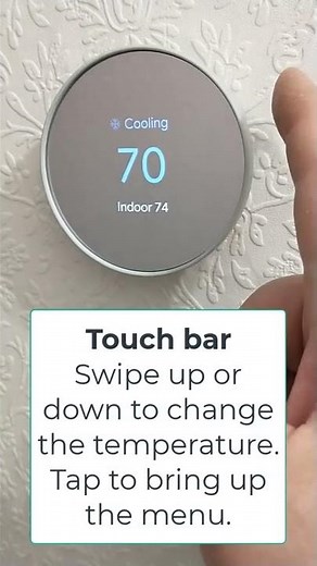 how to adjust temp on google nest thermostat model 1.4