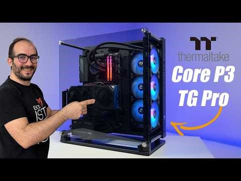 Thermaltake Core P3 TG Pro Uzay Montaj Kasa İnceleme - Her şey şeffaf şekilde sahnede!