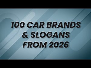 100 Car Logos and Slogans (2026)